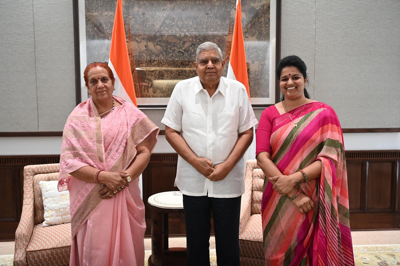 Meeting with Hon'ble Vice President of India Shri Jagdeep Dhankhar at Rashtrapati Bhavan