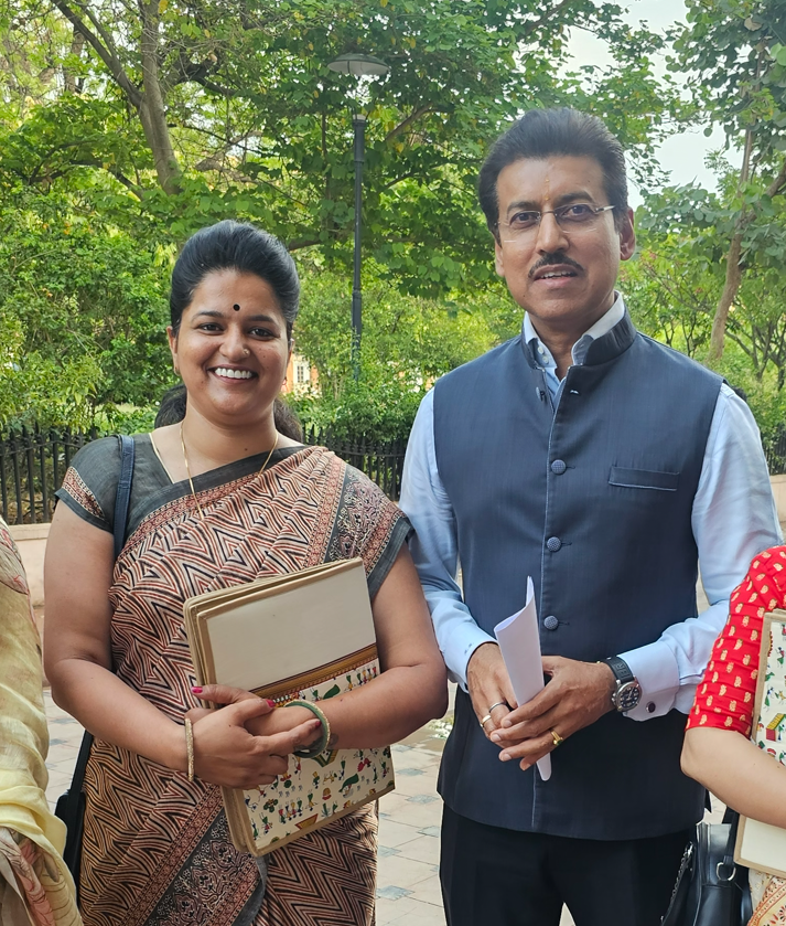 Meeting with Rajyavardhan Singh Rathore