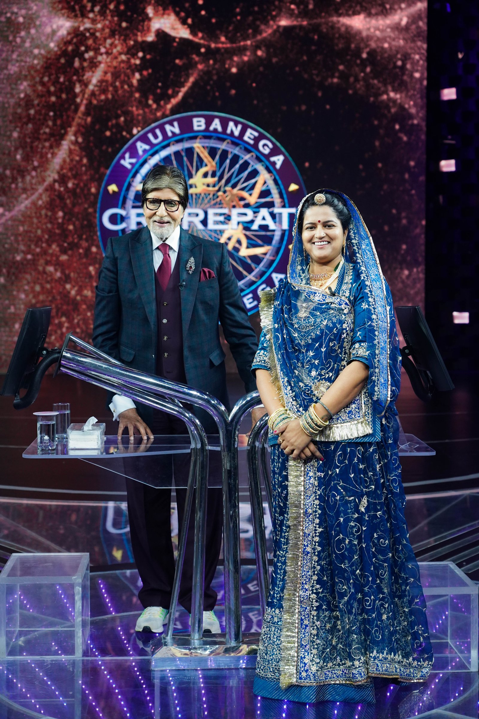 Meeting with Shri Amitabh Bachchan Ji on Kaun Banega Crorepati (KBC)