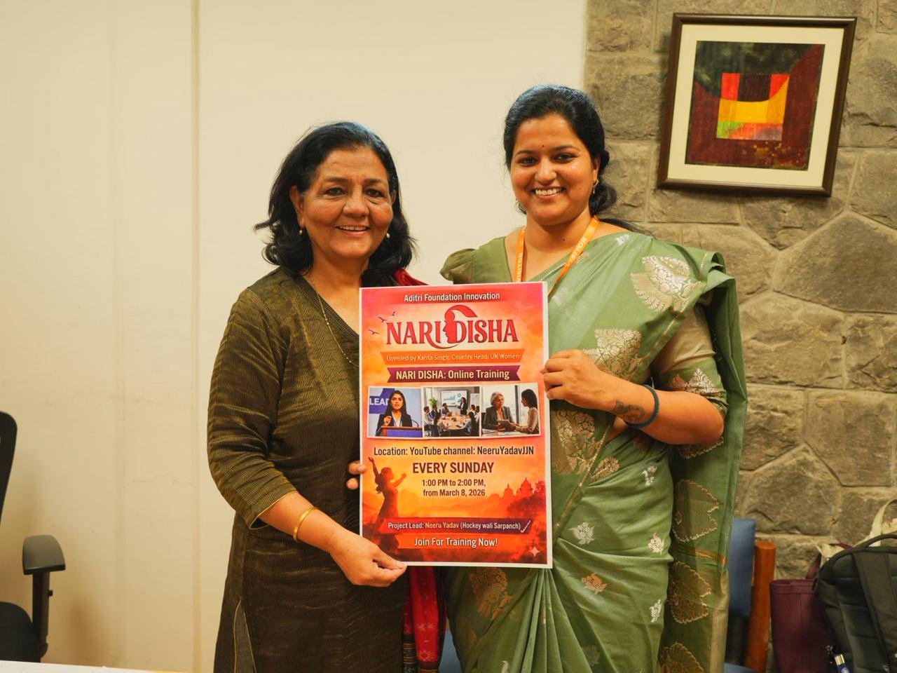 Meeting with Smt. Kanta Singh, Country Head, UN Women India