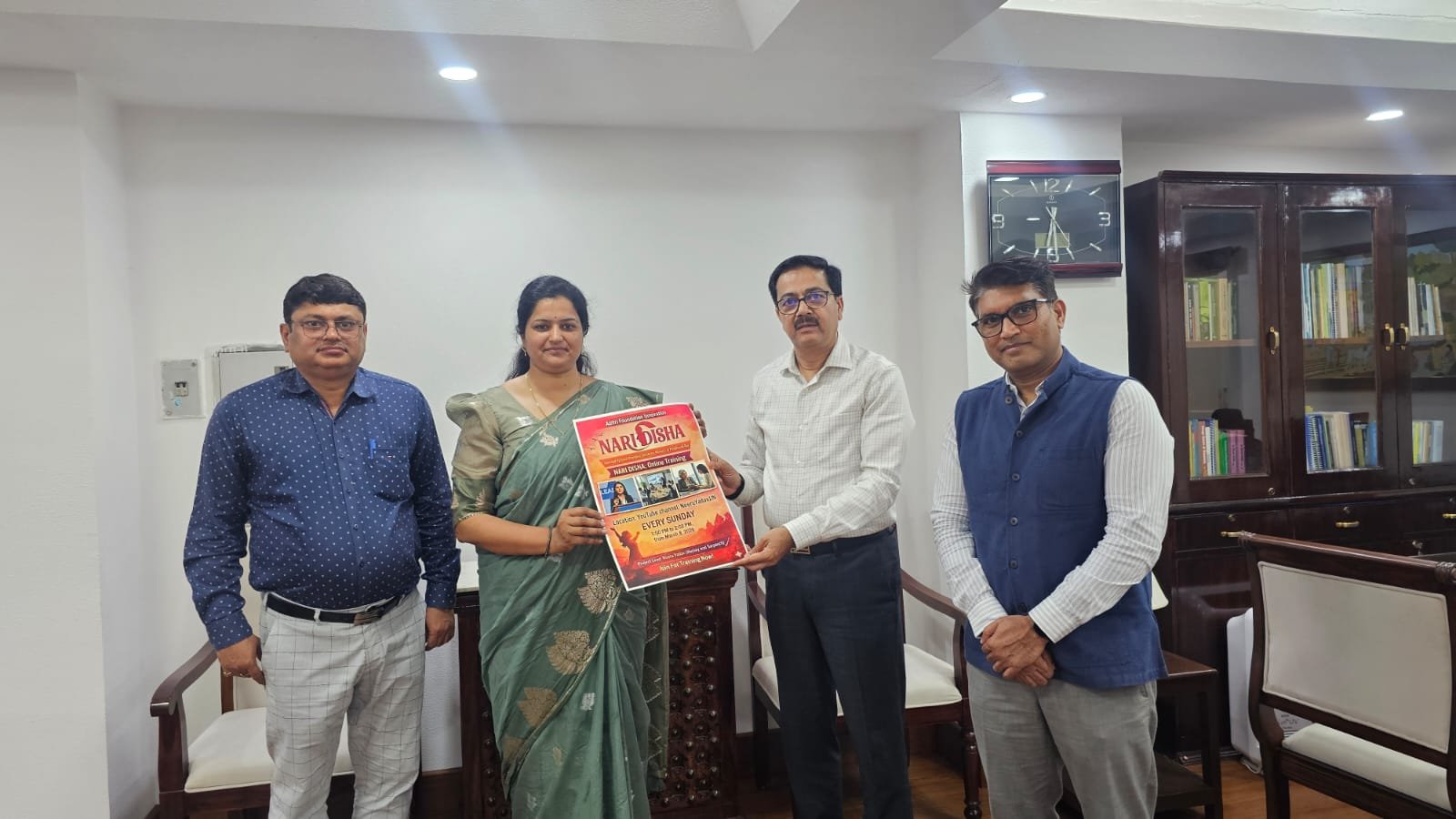Meeting with Hon'ble Shri Vivek Bharadwaj, IAS, Secretary, Ministry of Panchayati Raj, Government of India